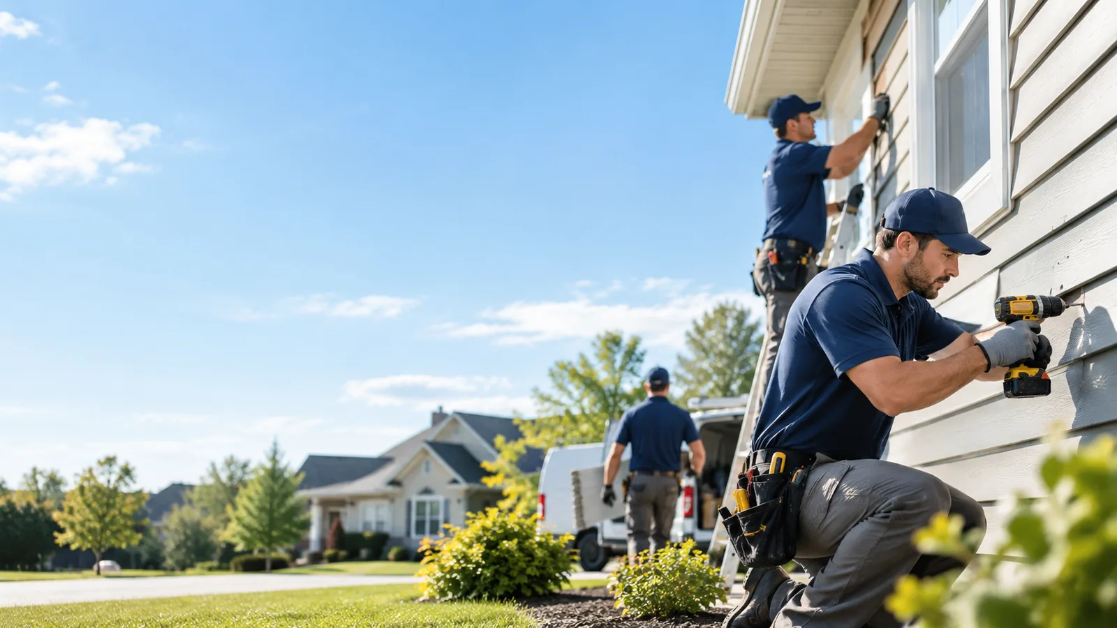 Cracked Siding Repair in Alger, OH